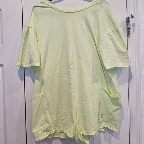 NWOT Hot Shot Tee Romper- Sour Citrus - Picture 8 of 12